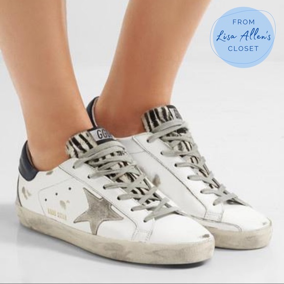 Golden Goose Shoes - Golden Goose Superstar leather sneakers